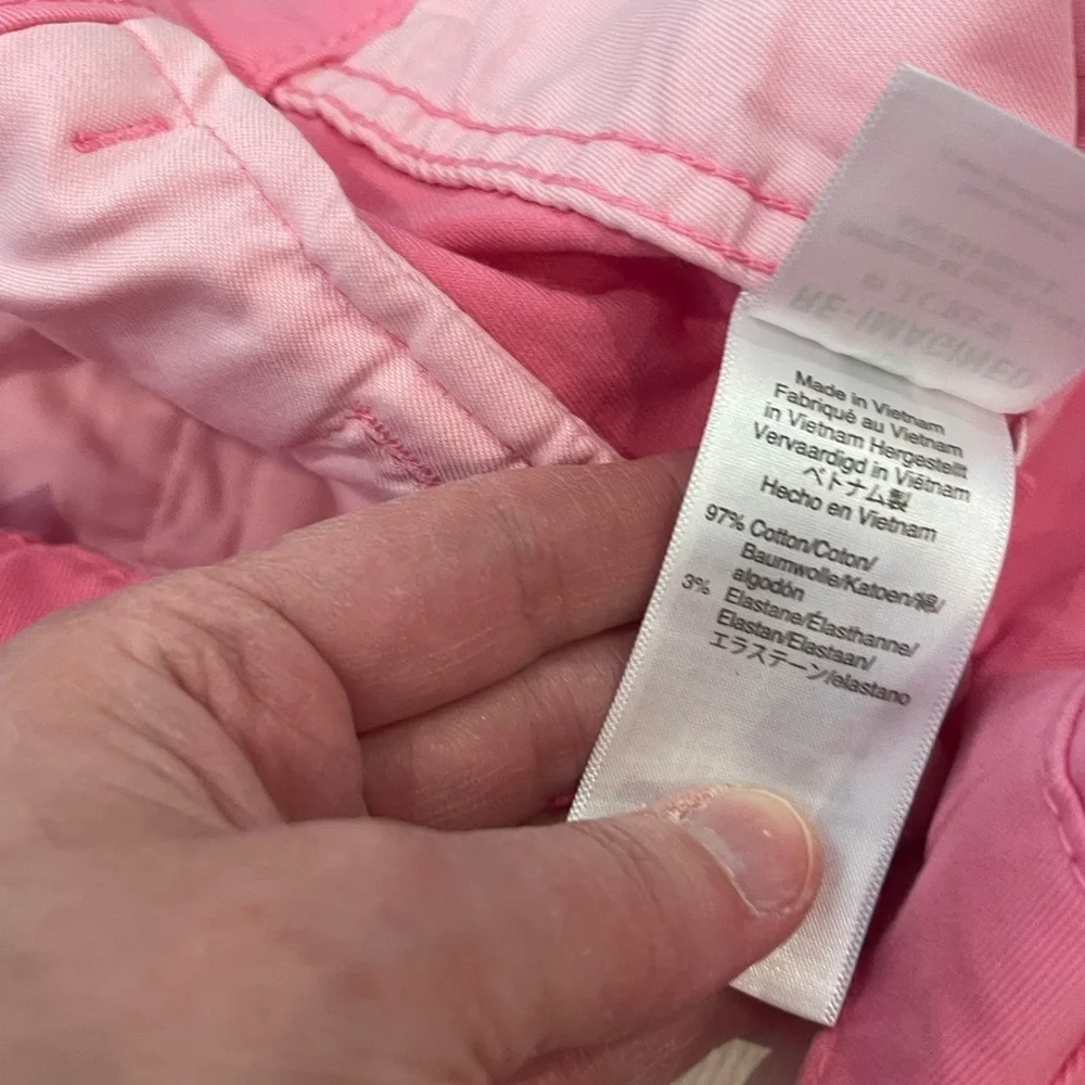 nwt j crew vintage straight Pink Pants 28 with perfecting pockets